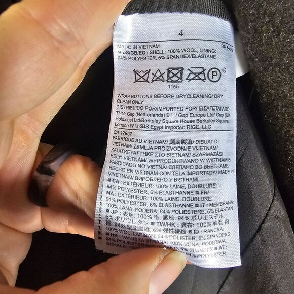 Banana Republic Heritage Collection Wool Blazer Jacket 4 Olive Cropped Old Money - Picture 5 of 10